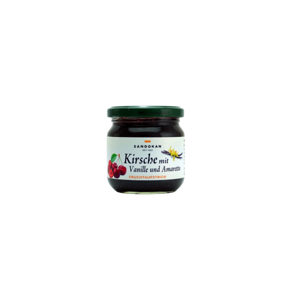 Kirsche mit Vanille und Amaretto