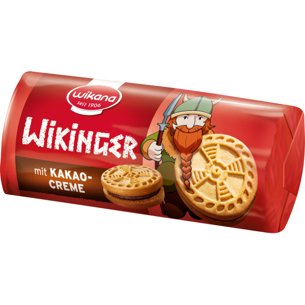 Wikana Wikinger Kekse mit Kakaocreme